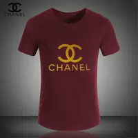 mode chanel t shirts luxury france center mark red